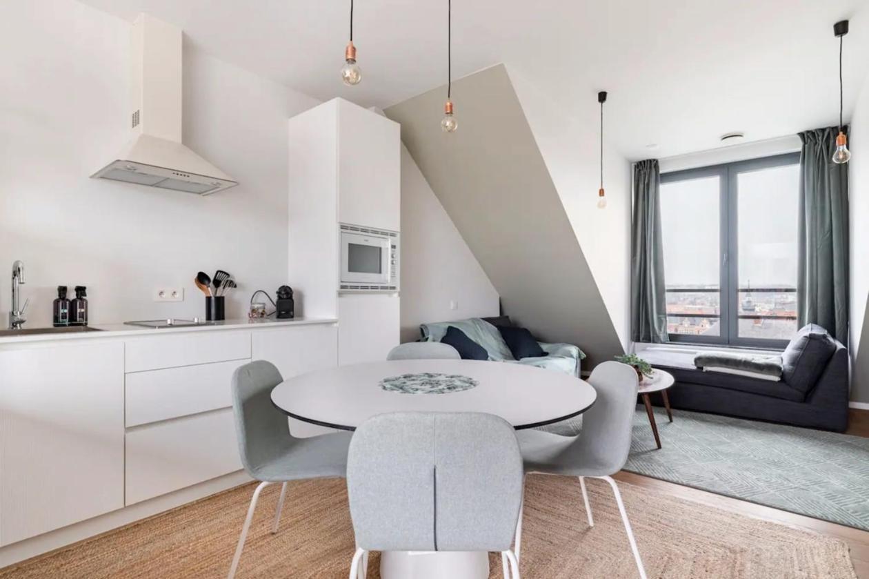 New Apartment With Big Terrace And Great Views! 鲁汶 外观 照片