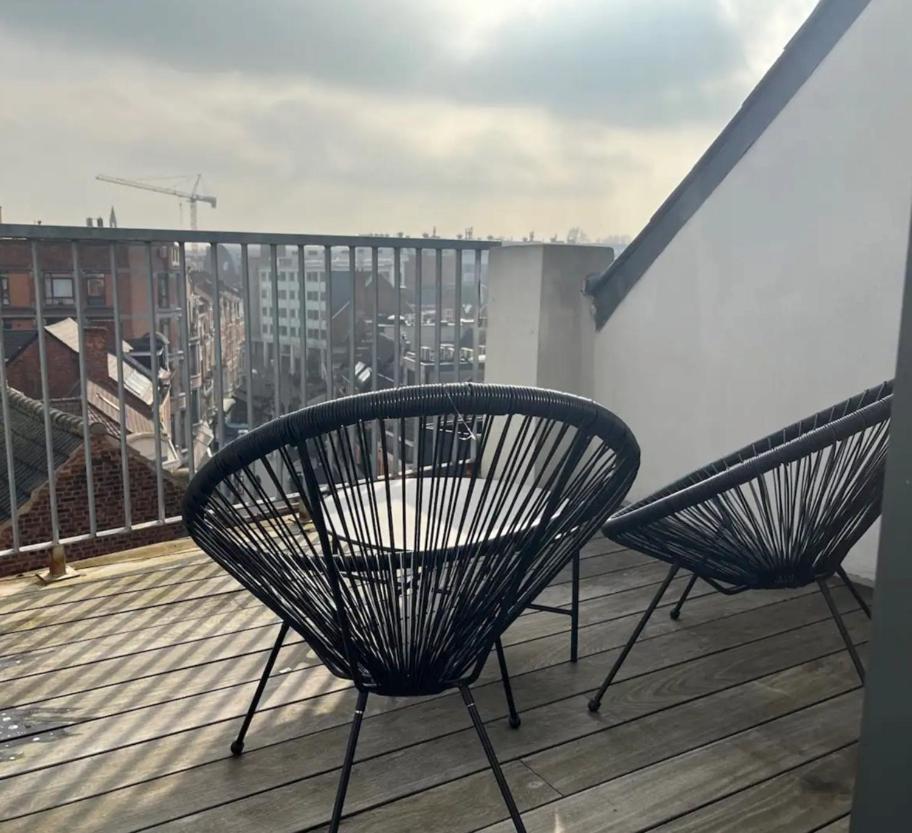 New Apartment With Big Terrace And Great Views! 鲁汶 外观 照片
