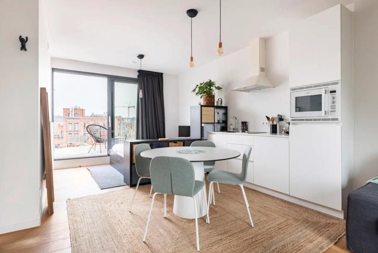 New Apartment With Big Terrace And Great Views! 鲁汶 外观 照片